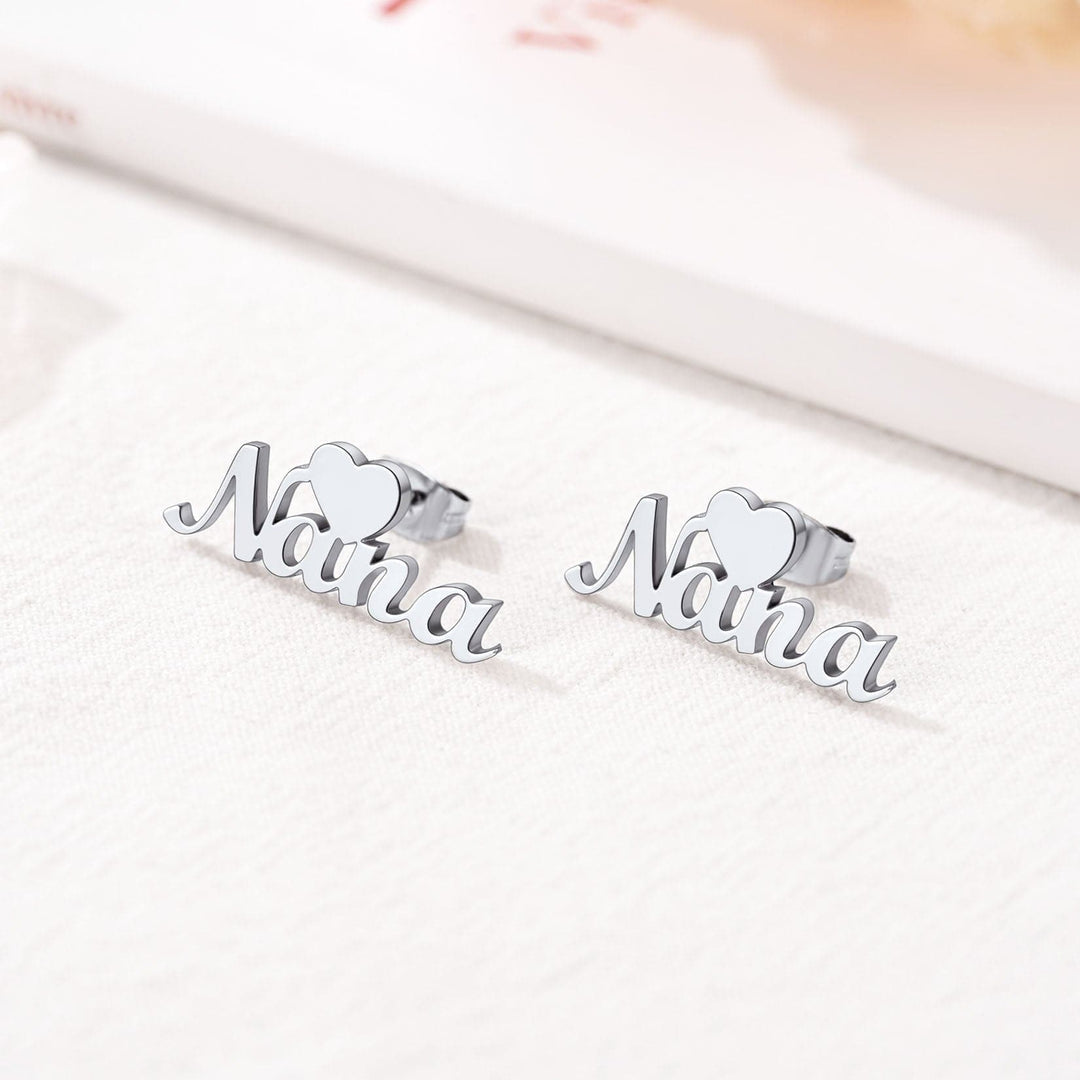 Personalized Name Earrings #007