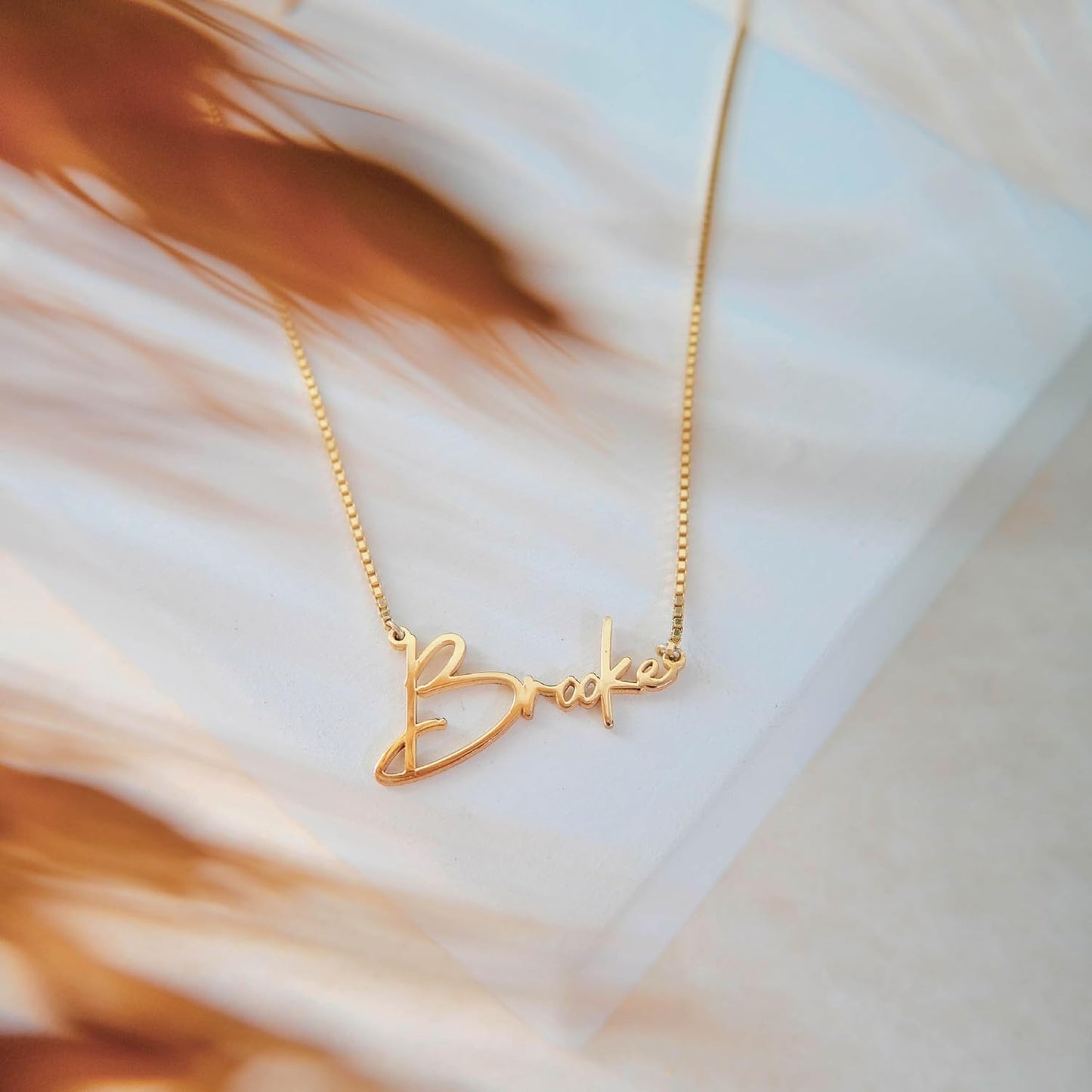 Personalized Signature Name Necklace #009