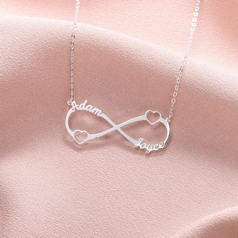 Personalized Infinity Name Necklace #006