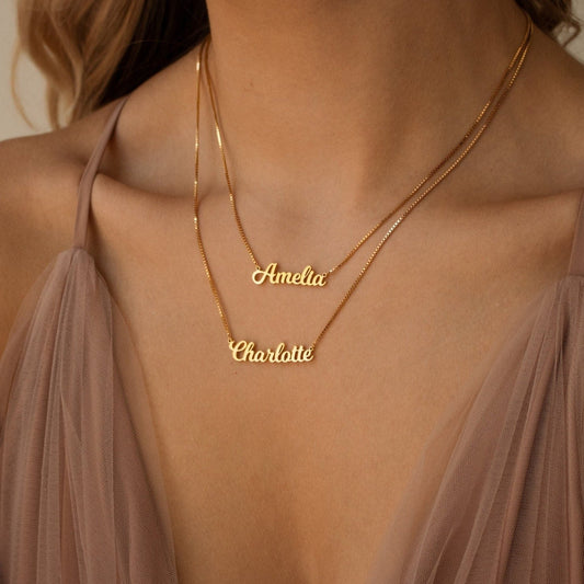 Personalized Classic Name Necklace #0015